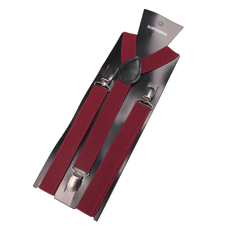 Эластичные кожаные подтяжки унисекс - Фотография_5