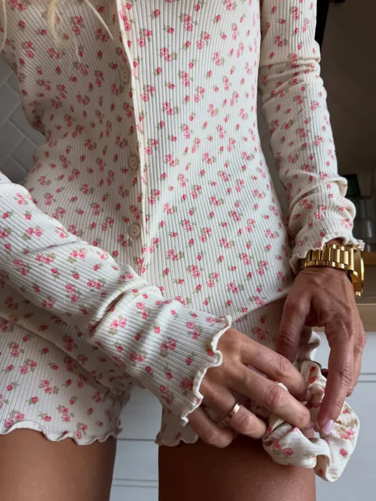 Ahagaga повседневные женские комбинезоны с круглым вырезом - Фотография_5