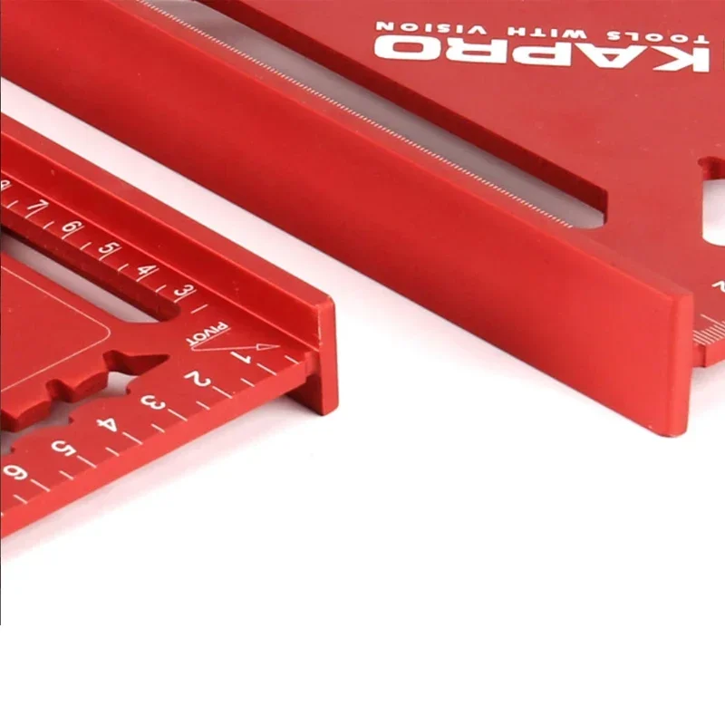 Треугольная линейка kapro 7/12 дюймов - Фотография_2