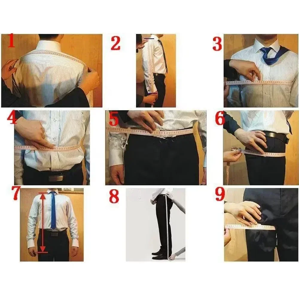 Ярко-розовые костюмы с остроконечными лацканами для мужчин - Фотография_3