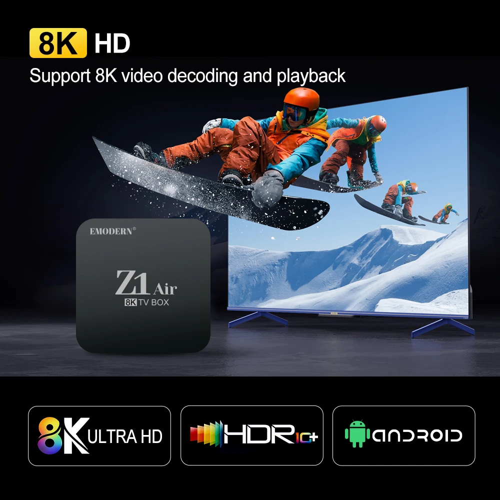 Z1 air tv box android 15 smart - Фотография_5