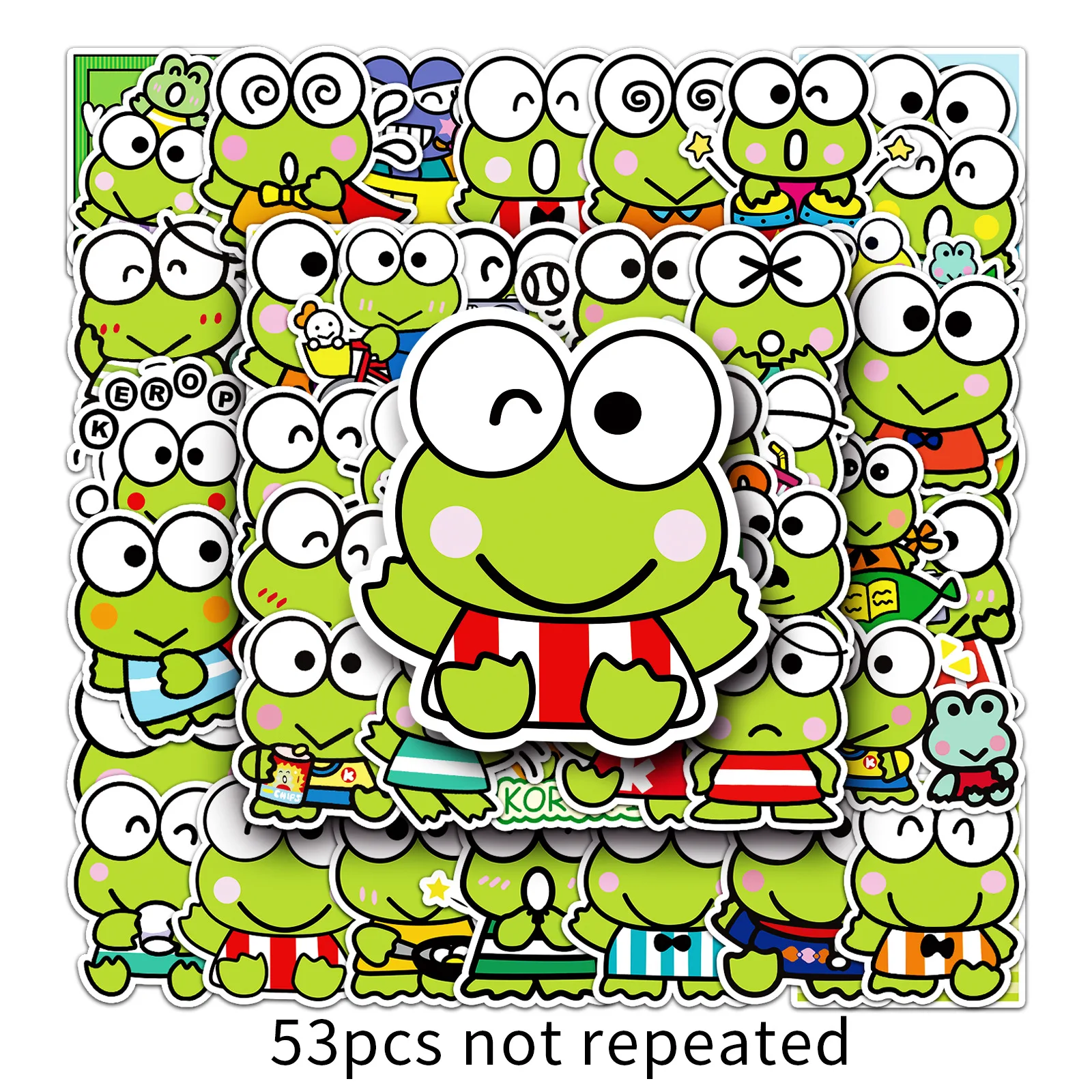 Милые наклейки sanrio keroppi - Фотография_2