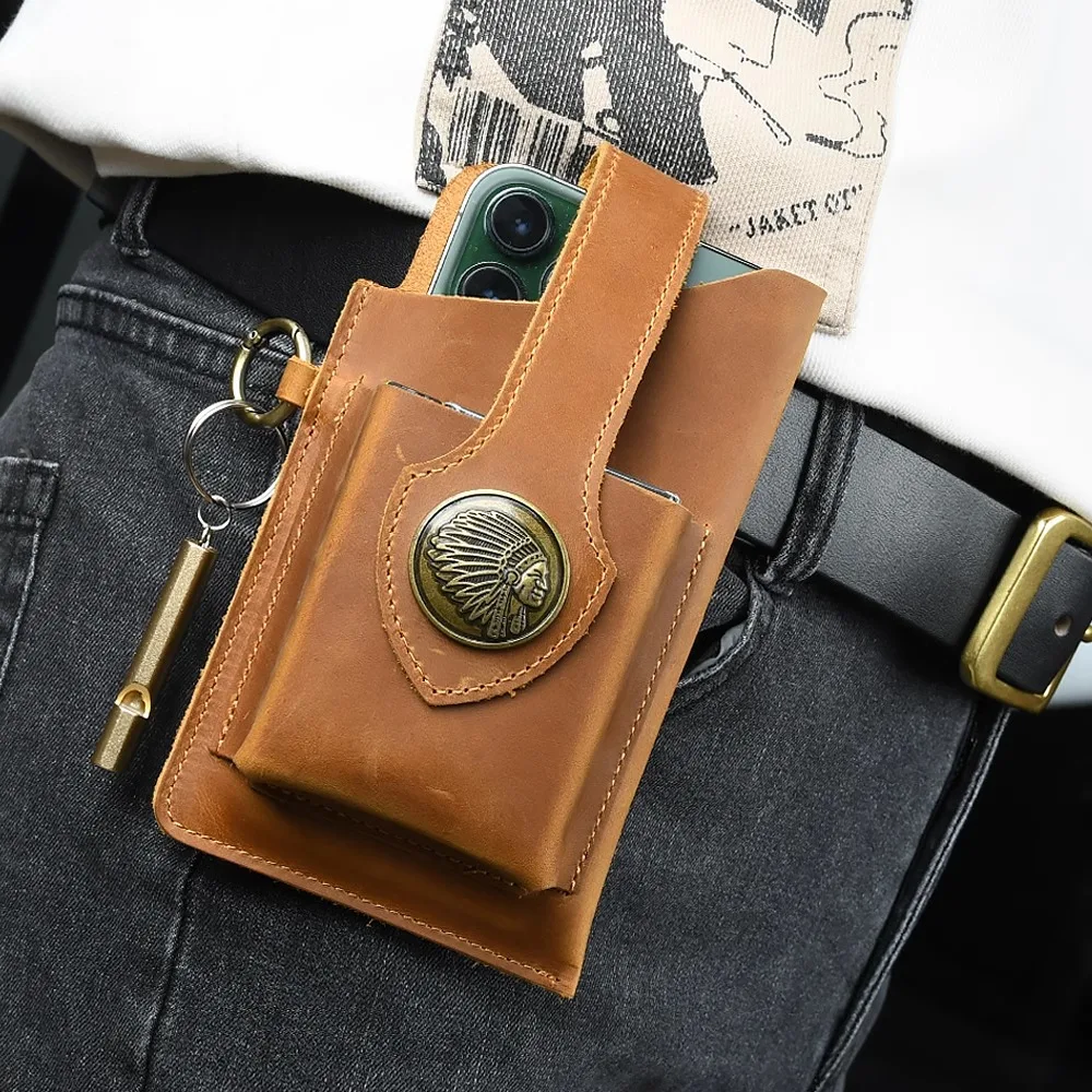 Aiguoniu crazy horse стиль поясная