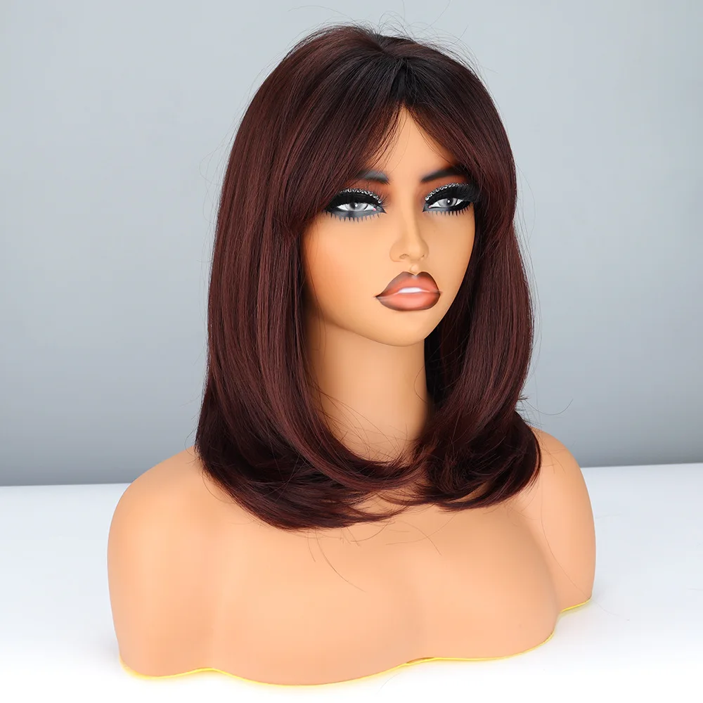 Парик коричневый с восемью символами - Фотография_3