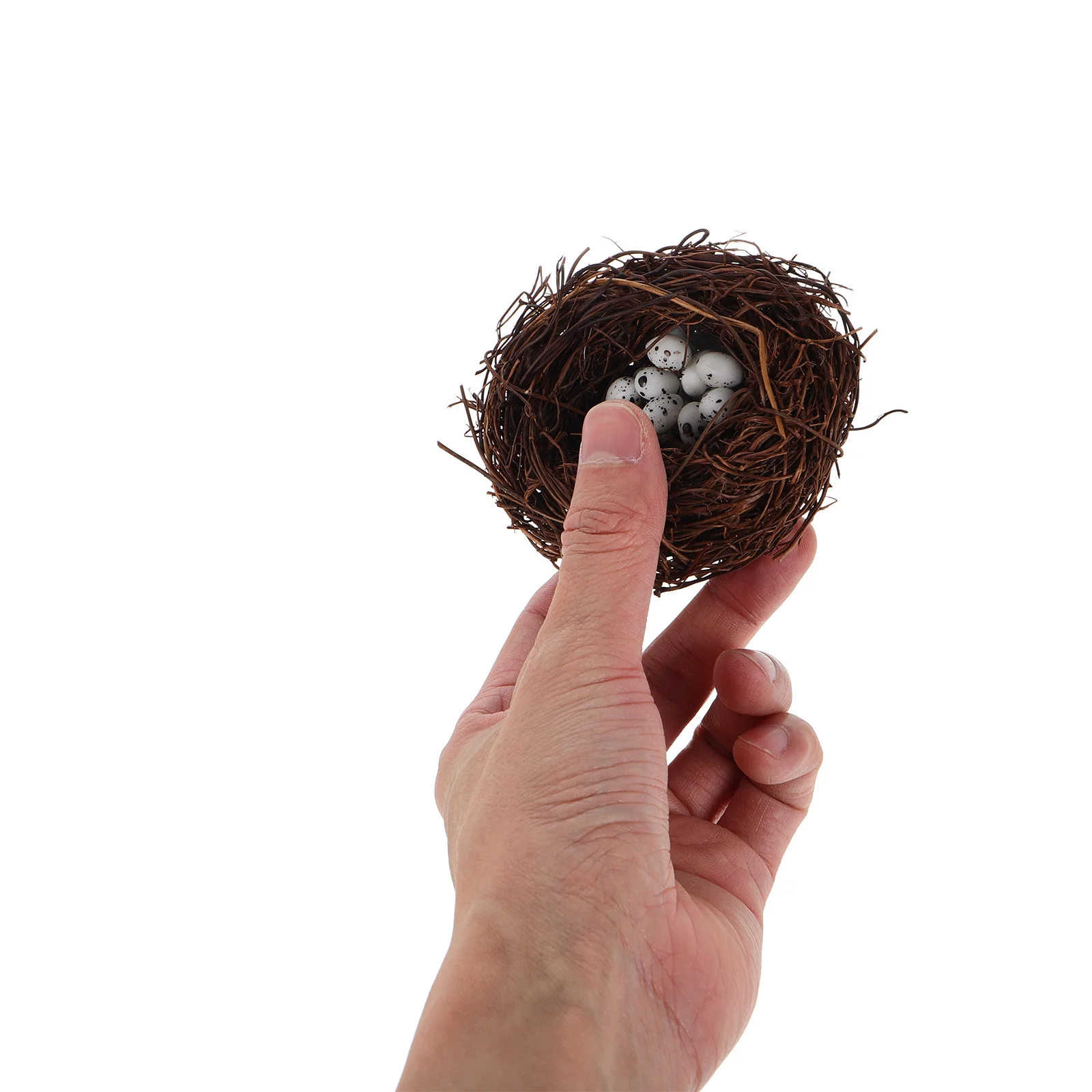 Мини-искусственное птичье гнездо - Фотография_3