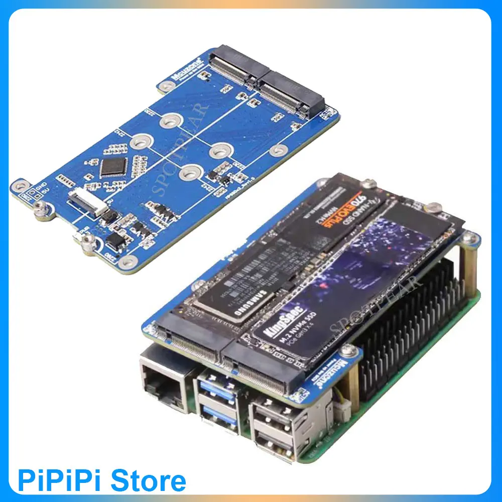 Raspberry pi 5 pcie на m