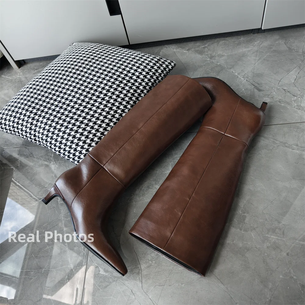 Fedonas новые женские сапоги до колена - Фотография_5