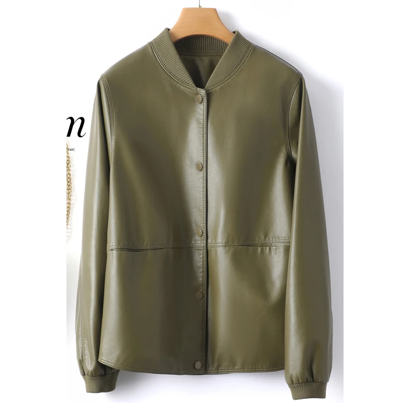 Кожаные куртки из овчины с разрезом - Фотография_5