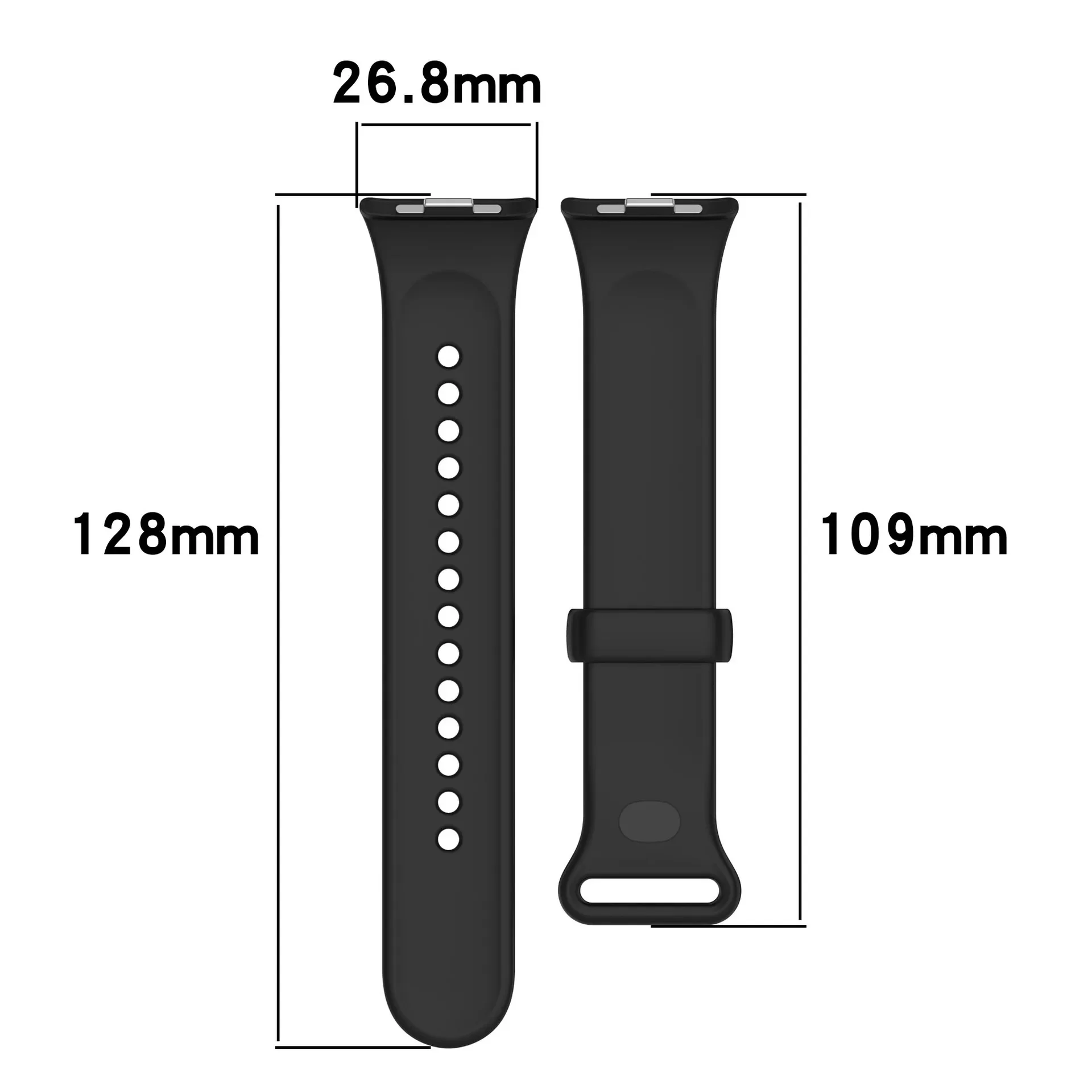 Официальный силиконовый ремешок для xiaomi mi band 9 pro/8 pro - Фотография_6