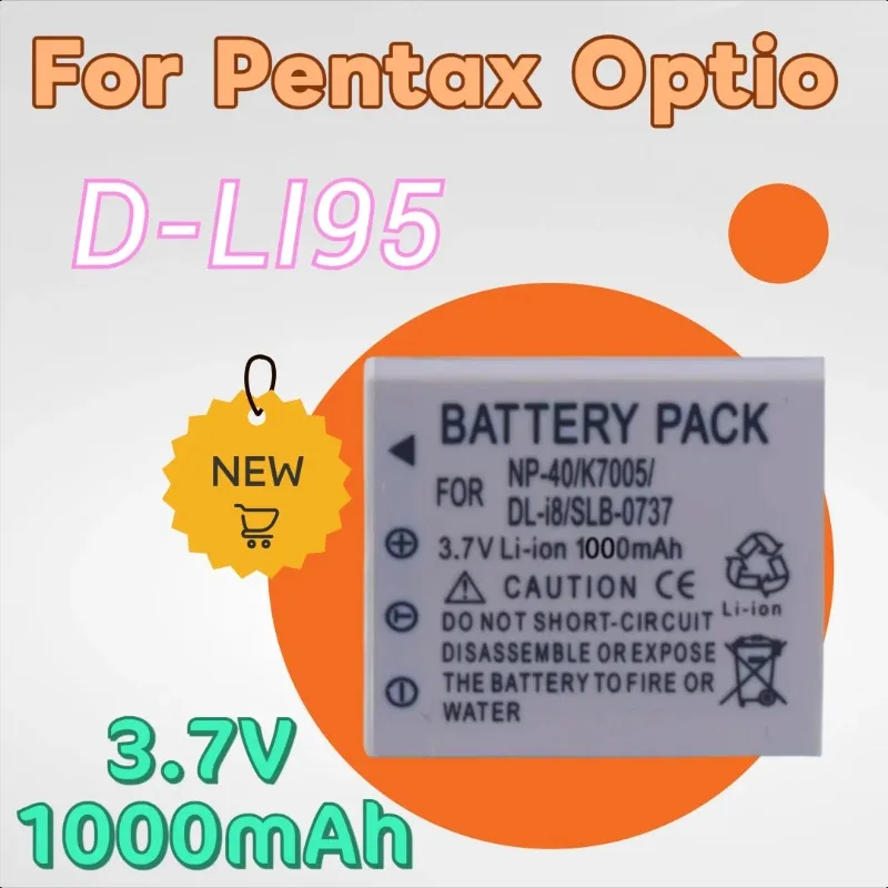 Новый сменный аккумулятор для камеры d-li95 3