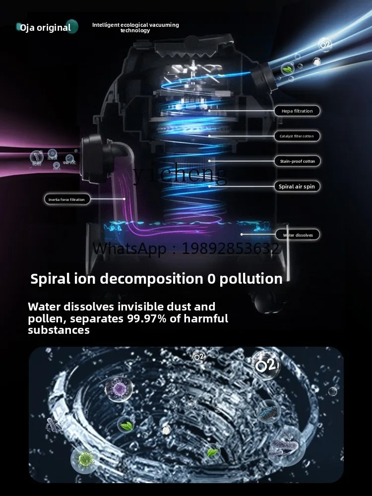 Пылесос бытовой большой всасывающий - Фотография_3