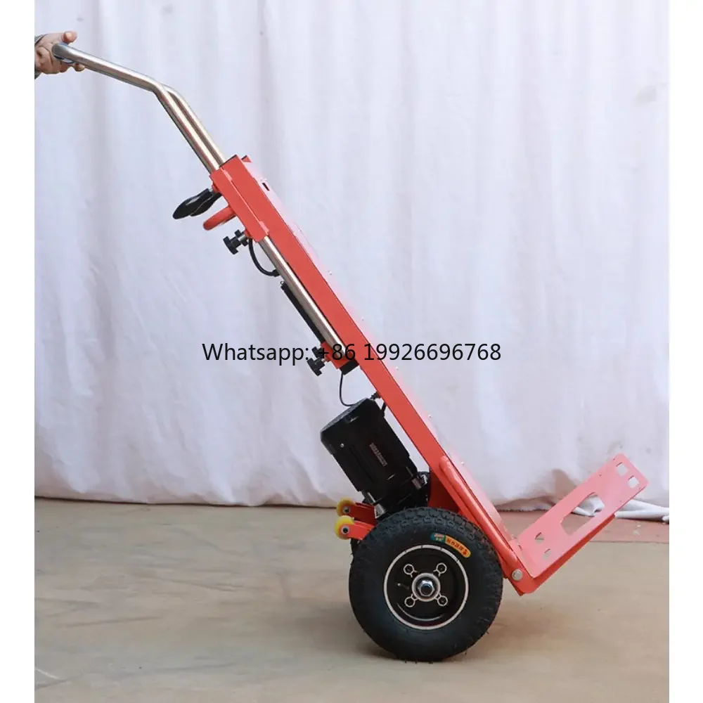 Тяжелая электрическая тележка для скалолазания по лестнице