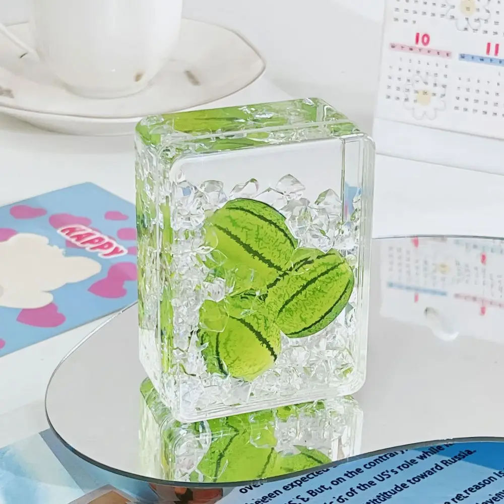 Прозрачный фруктовый песочный орнамент в форме сердца - Фотография_3