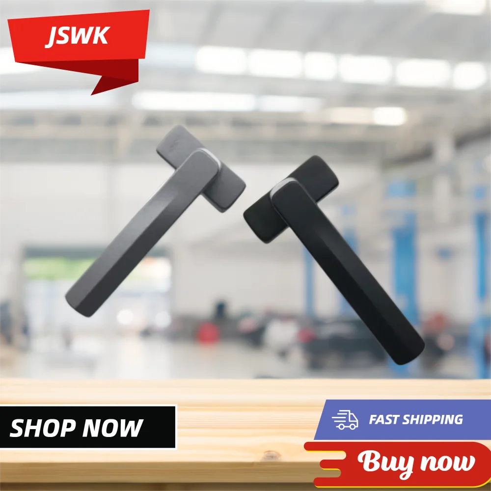 Оконная ручка из алюминиевого сплава премиум-класса с фторовым покрытием - Фотография_3