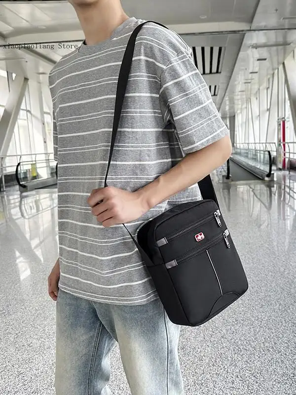 Военная сумка через плечо с ножом для мужчин - Фотография_3