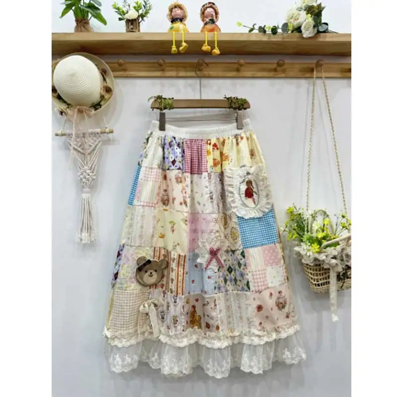 Японские винтажные лолита мори для девочек