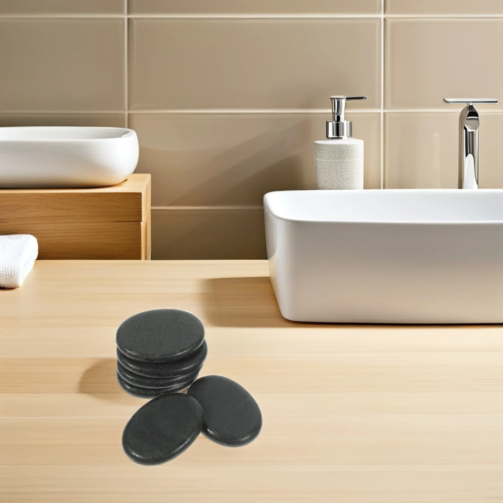 Вулканические массажные камни