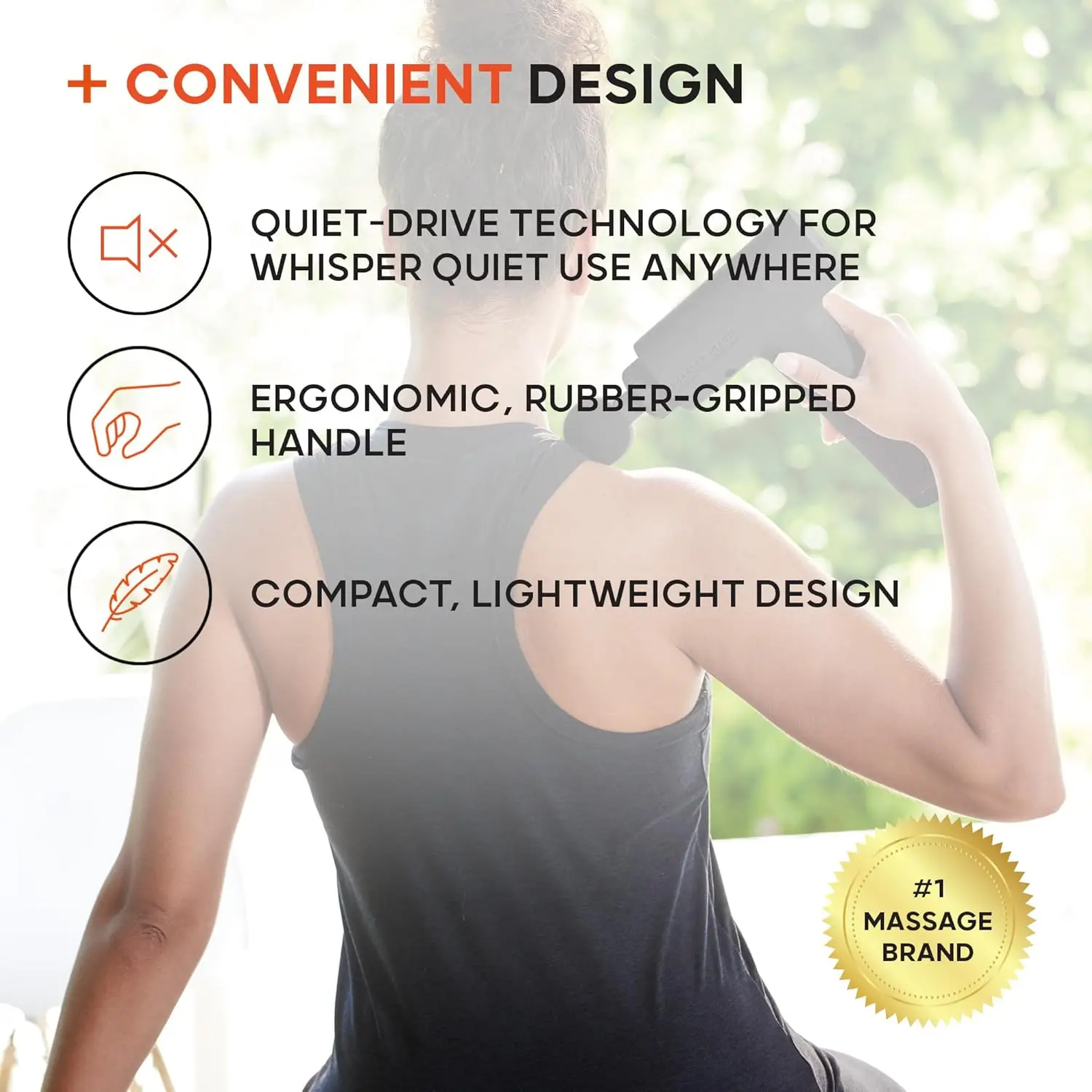 Массажный пистолет sharper image - Фотография_5