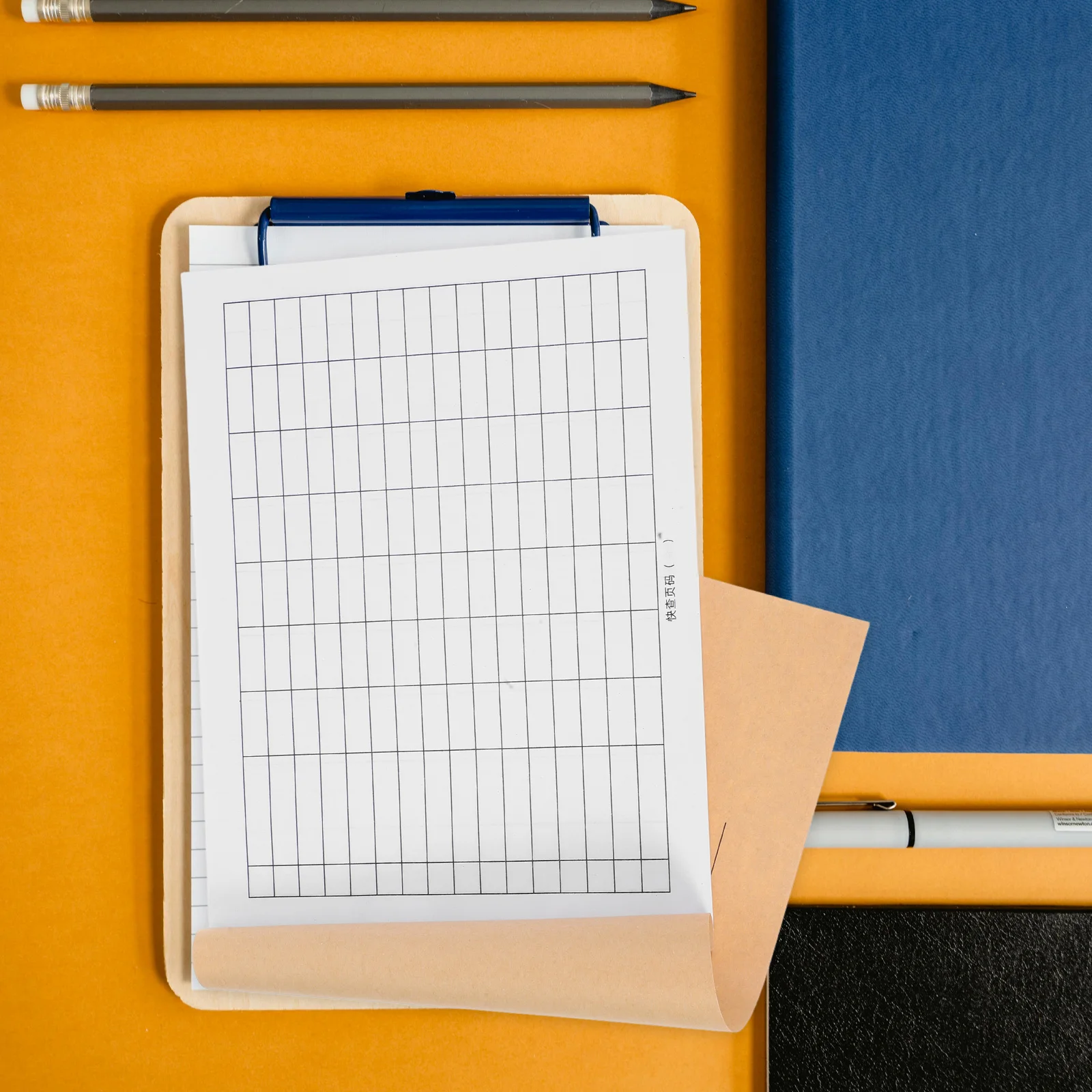 Пустая бухгалтерская книга