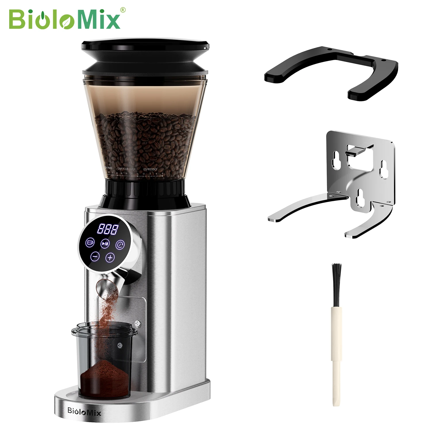 Электрическая кофемолка biolomix