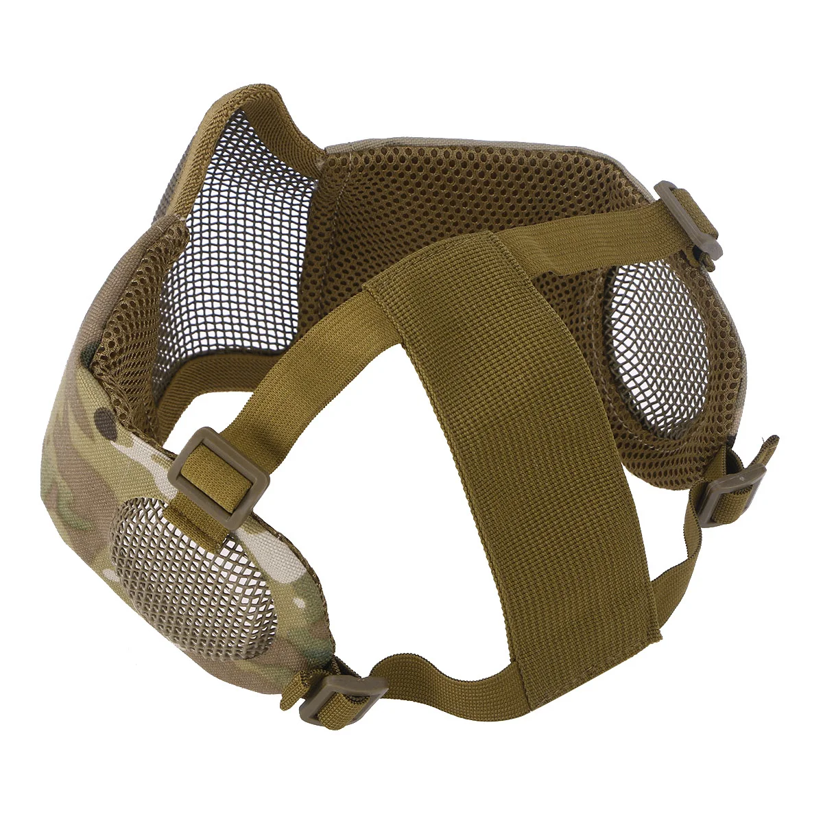 Складной получерный нейлон из низкоуглеродистой стали с вентиляцией - Фотография_3