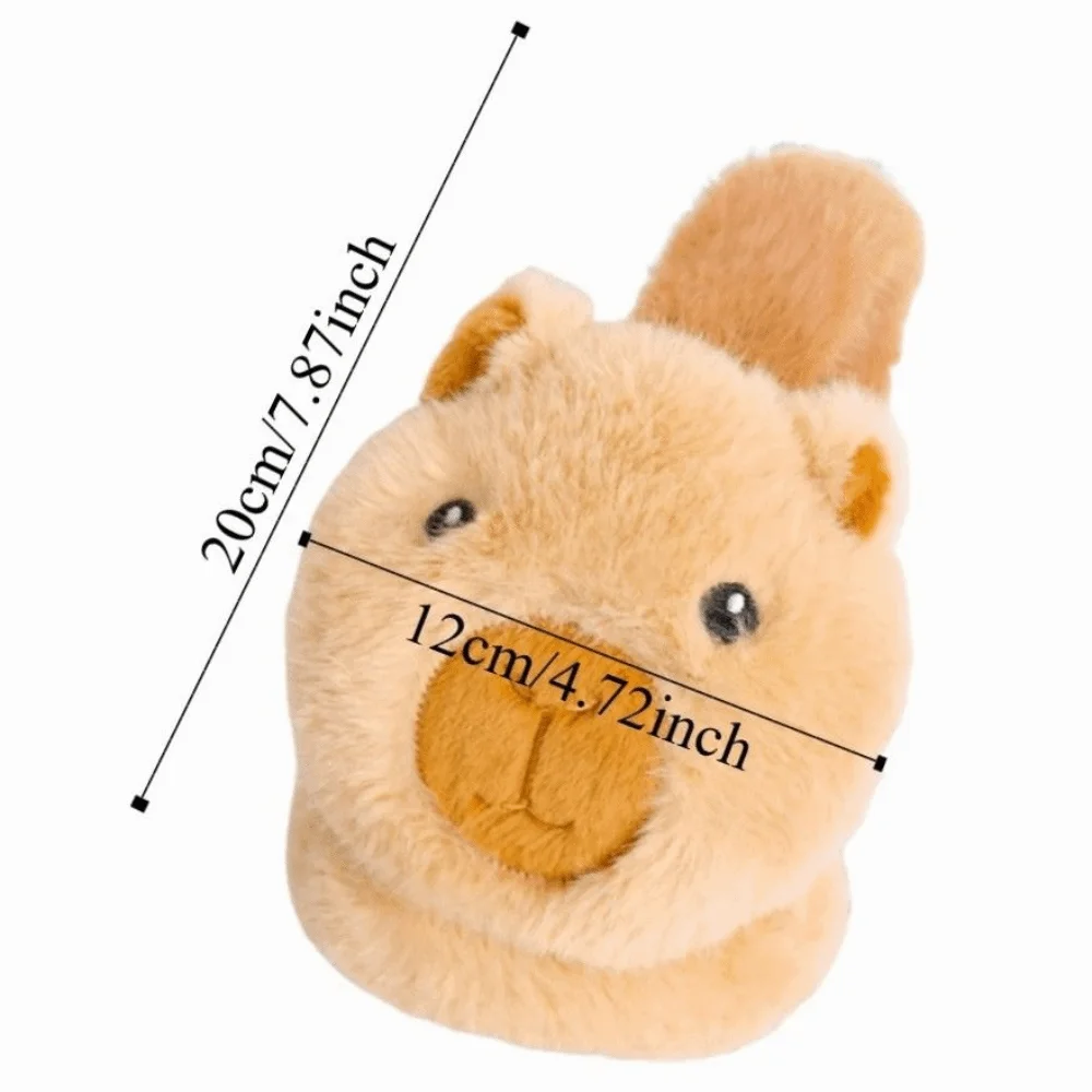 Складные плюшевые наушники с капибарой - Фотография_6