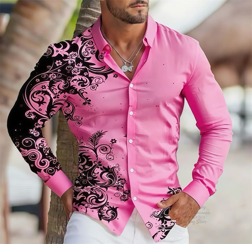 Мужские рубашки, высококачественные