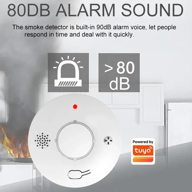 Tuya wi-fi zigbee дымовая сигнализация - Фотография_2