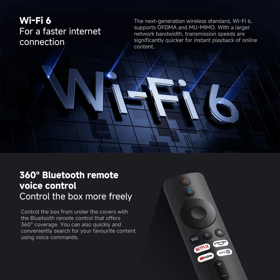 Глобальная версия xiaomi tv box s 3-го поколения 4k ultra hd bluetooth 5 - Фотография_4