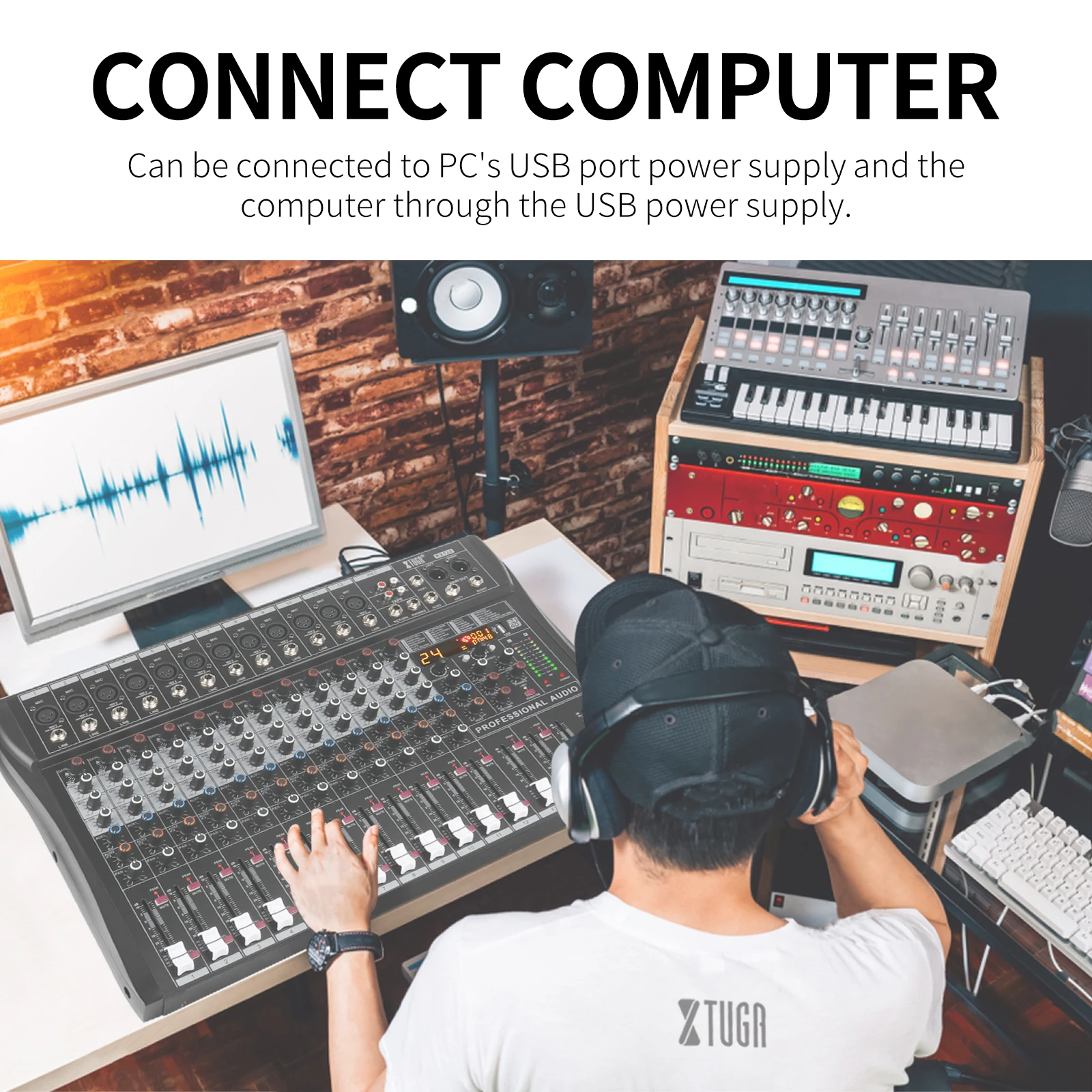 Tlf xtuga 16-канальный профессиональный микшерный пульт - Фотография_4