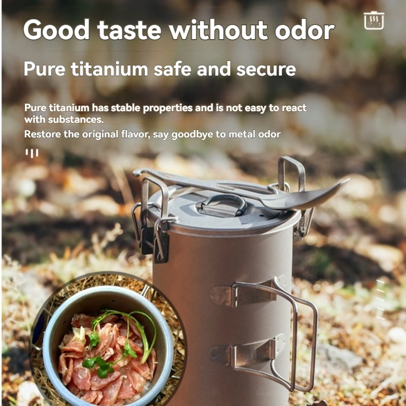 Keith ti6300 титановая посуда для кемпинга - Фотография_2