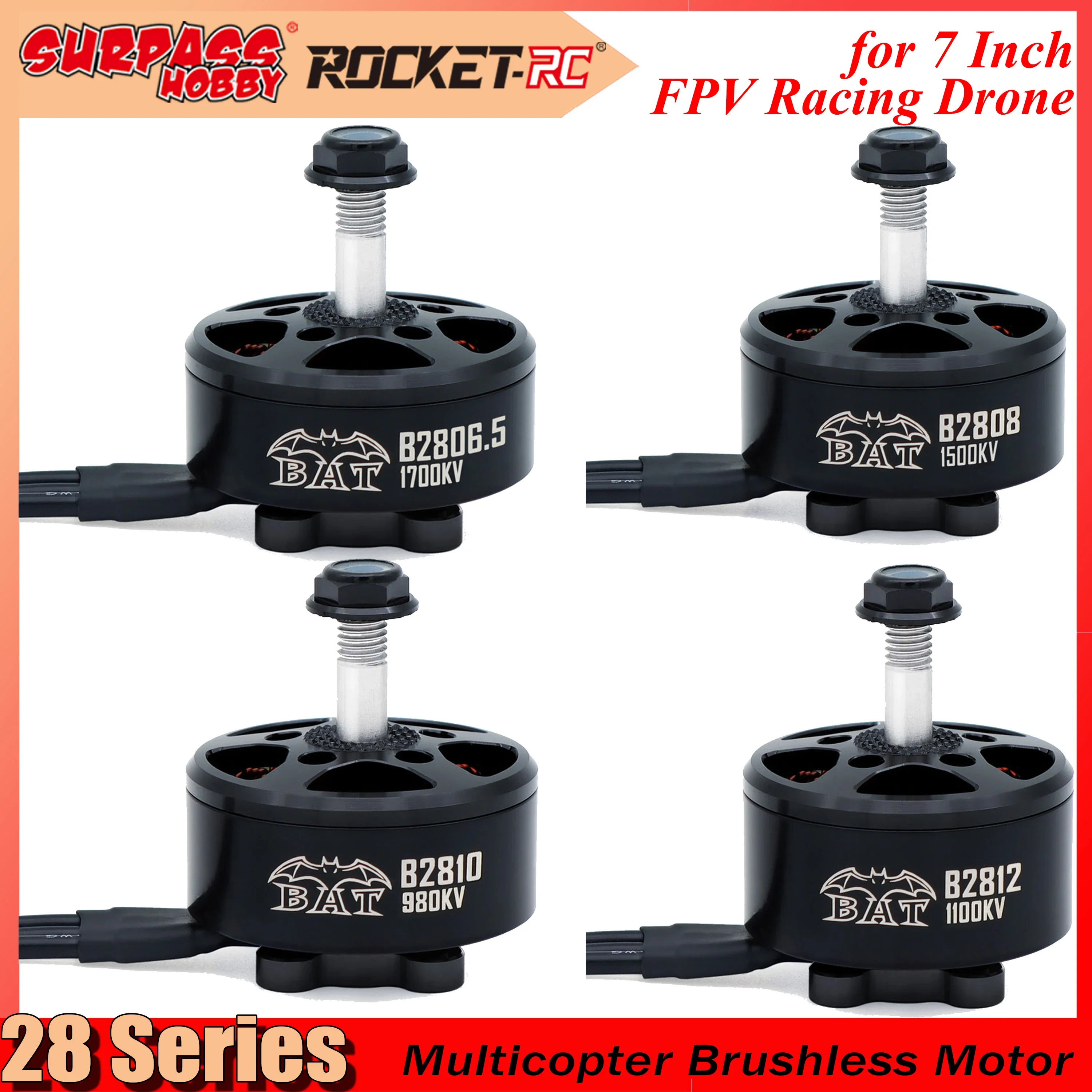 4pcs surpass hobby 28 series 3-6s