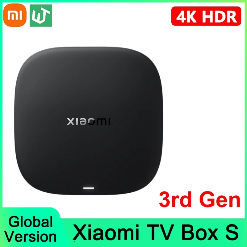 Глобальная версия xiaomi mi tv box s 3-го поколения 4k uhd bluetooth 5