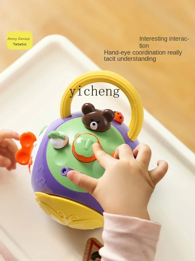 Tqh busy ball finger pull 6-грушечные детские игрушки для детей 0-1 года - Фотография_3