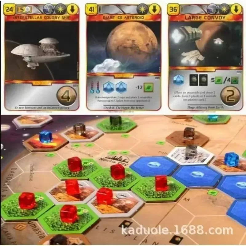 Настольная игра «марс» для террасформы 1–5 игроков - Фотография_5