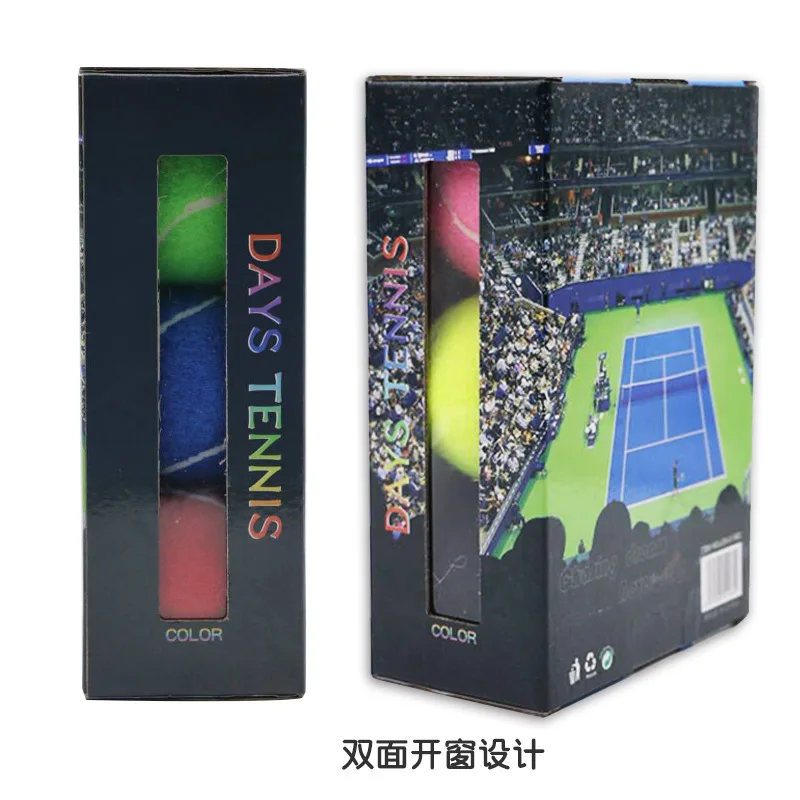 Цветная тренировочная игра по теннису в штучной упаковке - Фотография_2