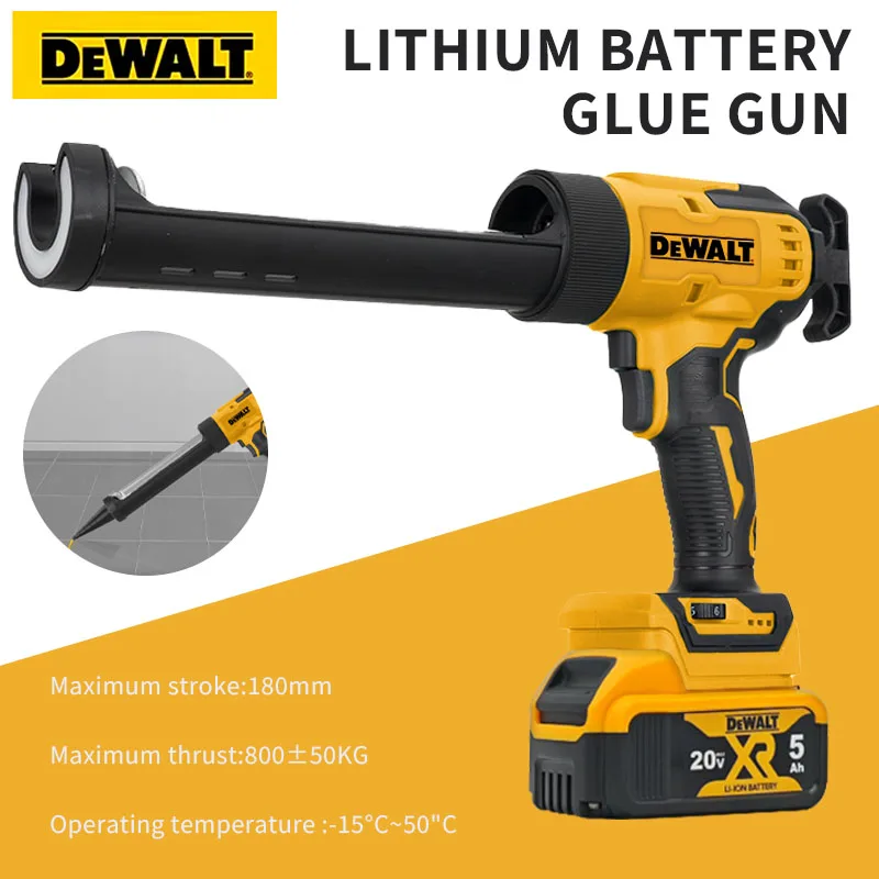 Электрический пистолет для уплотнения dewalt для аккумулятора dewalt