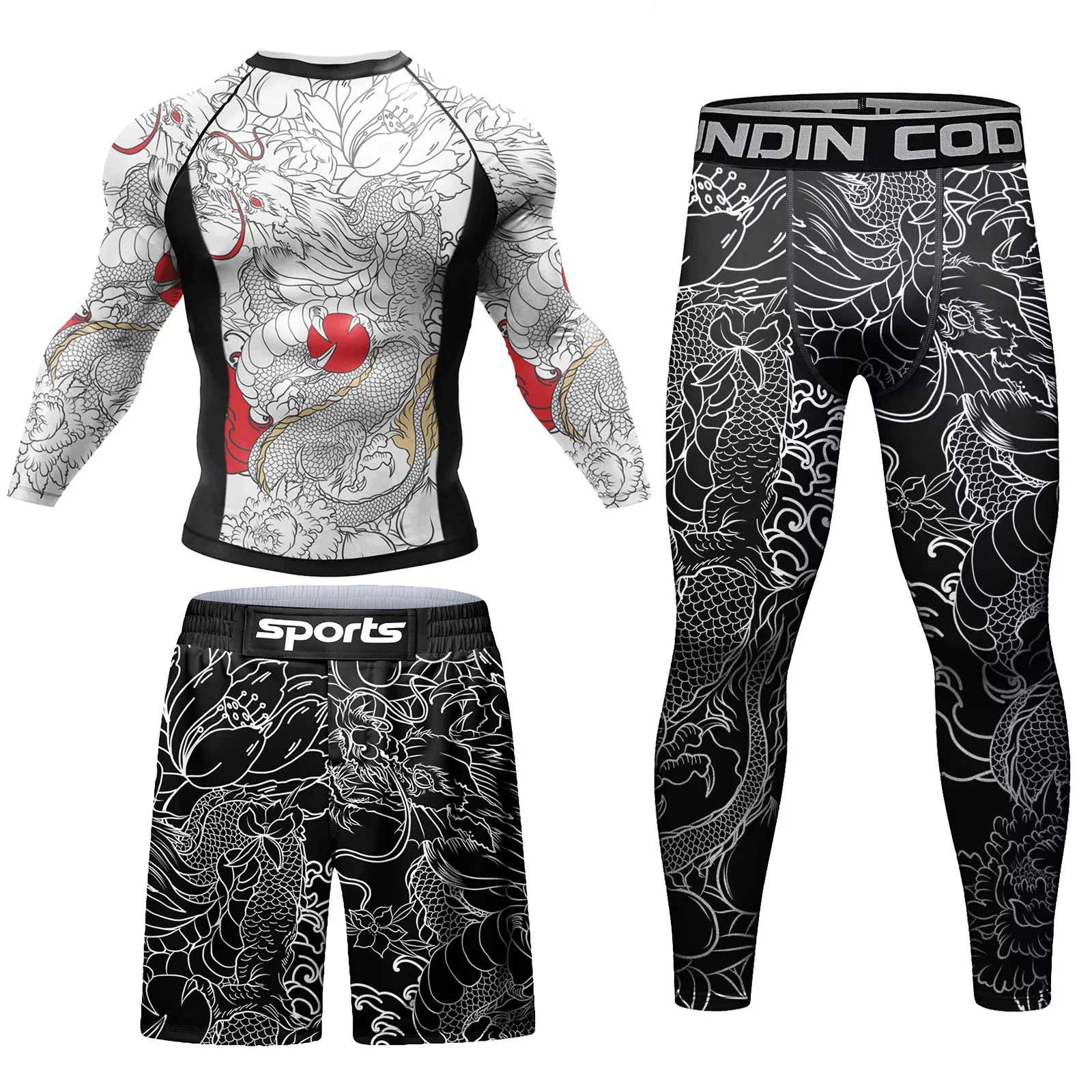 Мужской спортивный костюм mma no