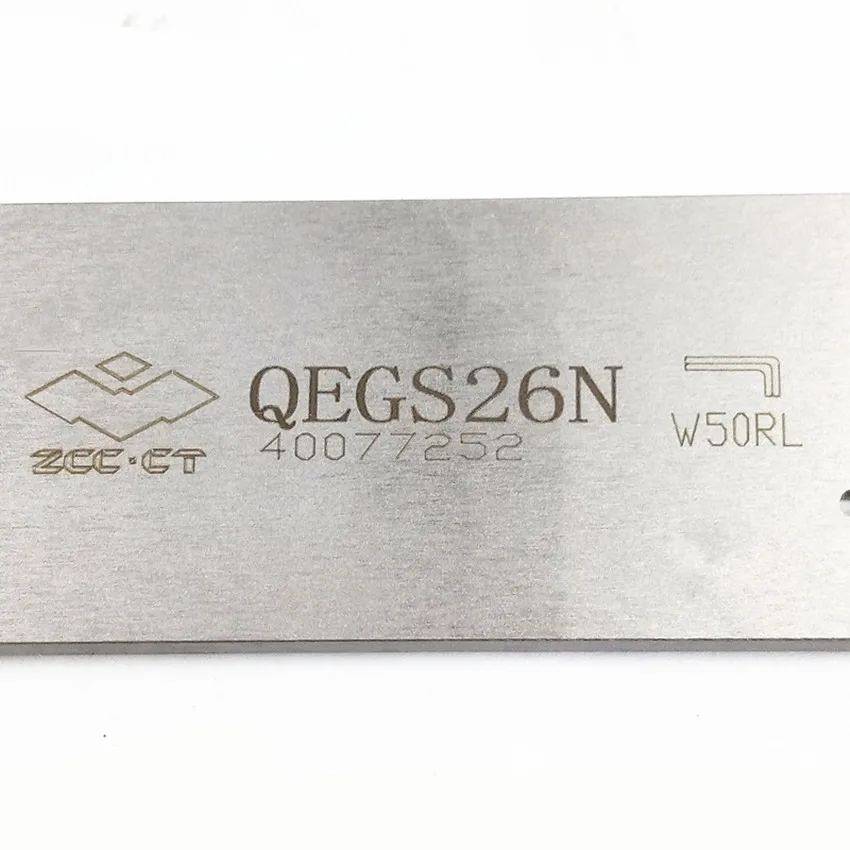 Zcc.ct внешний токарный инструмент режущее лезвие ножевая пластина 1 шт - Фотография_3