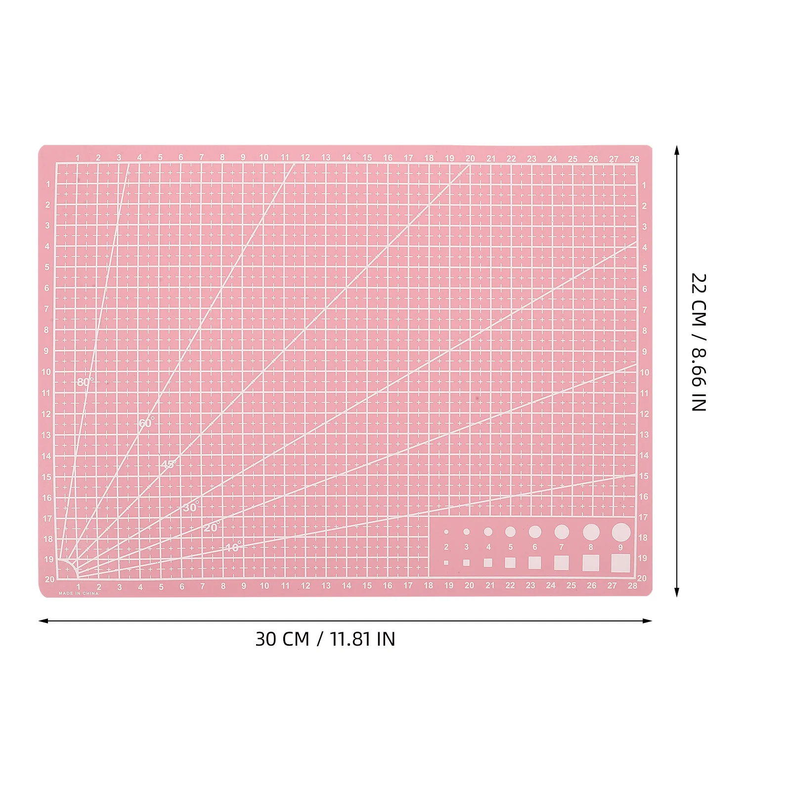 Пластиковый коврик для резки формата а4 для поделок - Фотография_6
