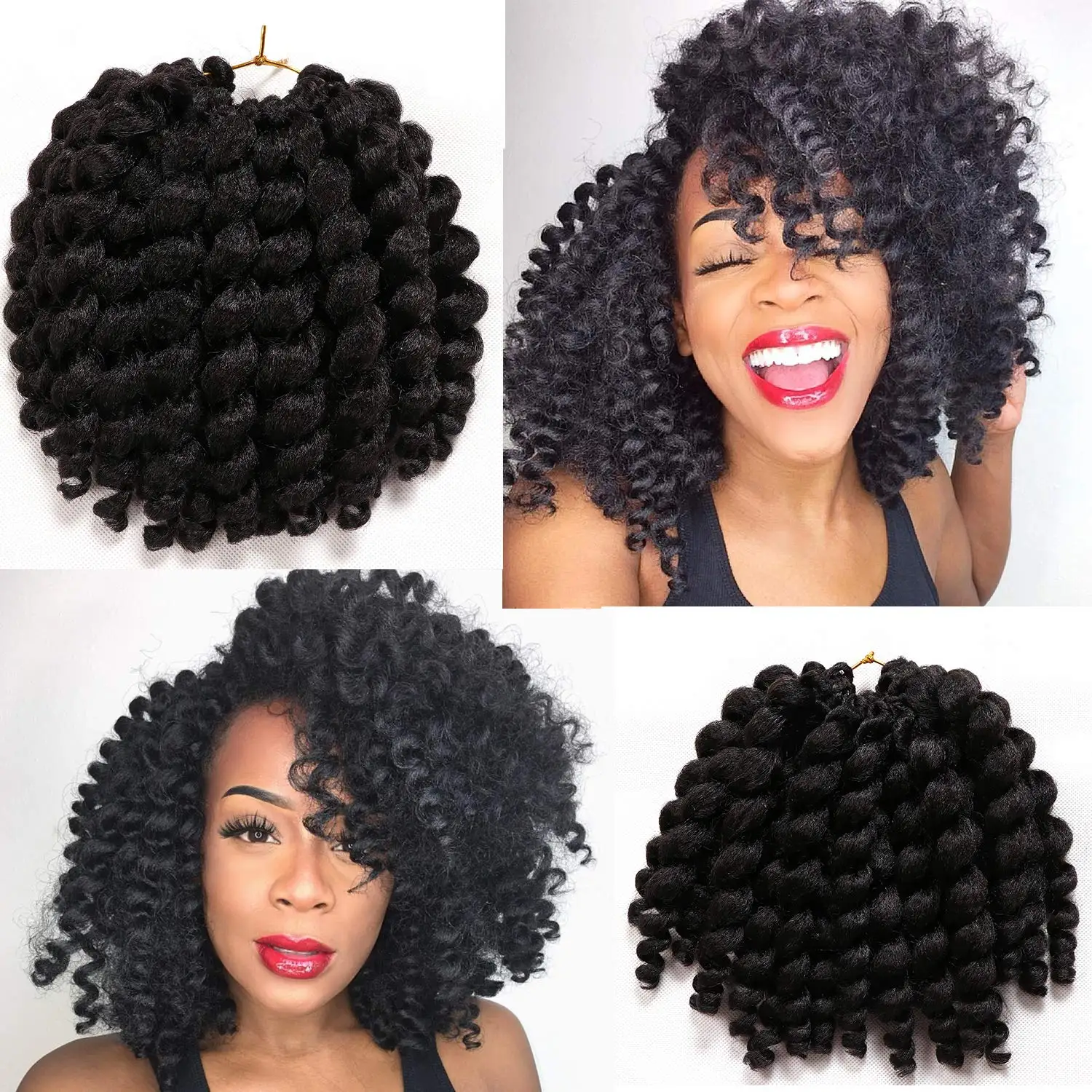 Вязаные крючком волосы wand curl