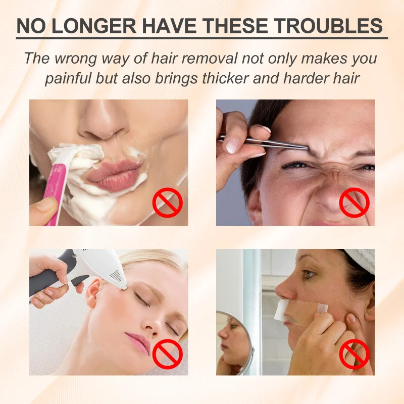 Крем для удаления волос с кокосом - нежный крем для депиляции для подмышек - Фотография_4