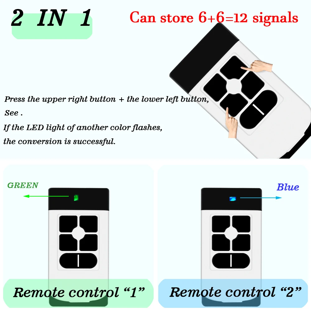 300 ~ 915 мгц копирующий пульт дистанционного управления - Фотография_5