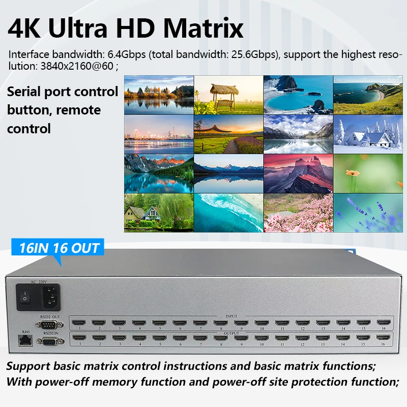 Матричный переключатель hdmi2