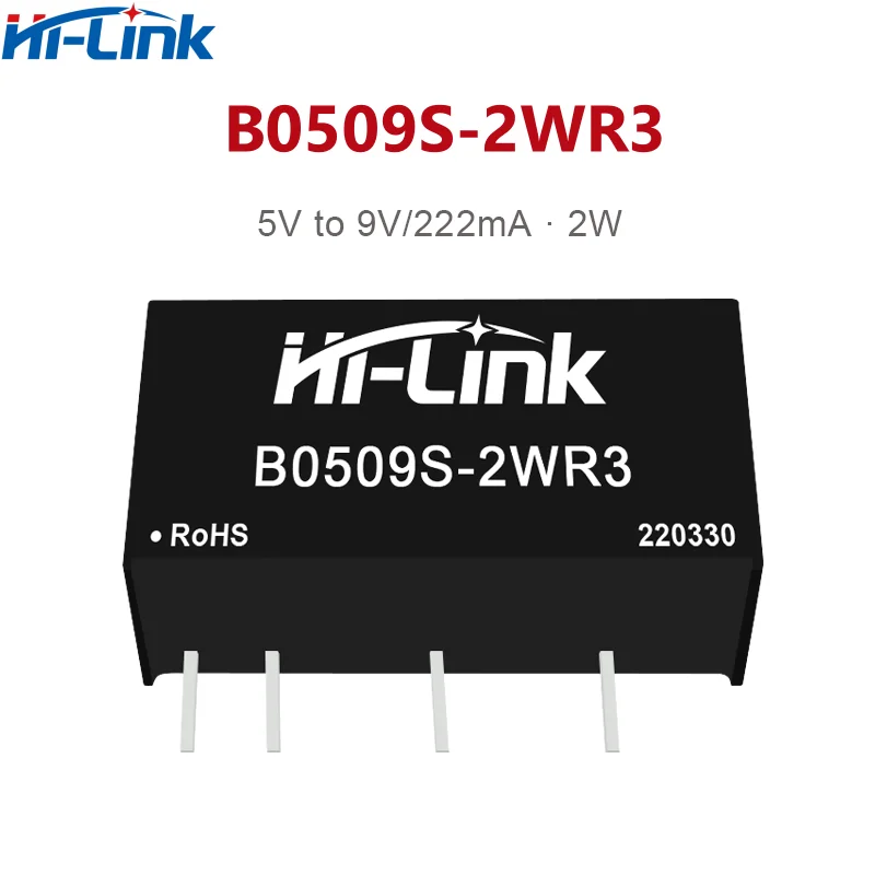 Hi-link b0505s-2wr3 dcdc 2 вт от 5 в до 3 - Фотография_4