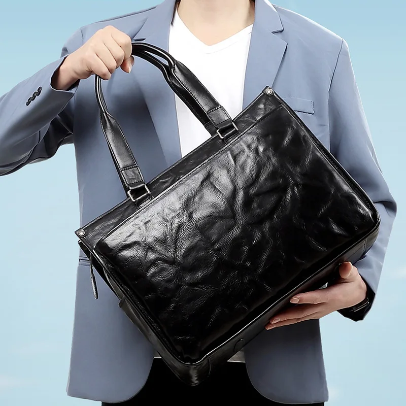 Года, роскошная брендовая мужская сумка-мессенджер - Фотография_4