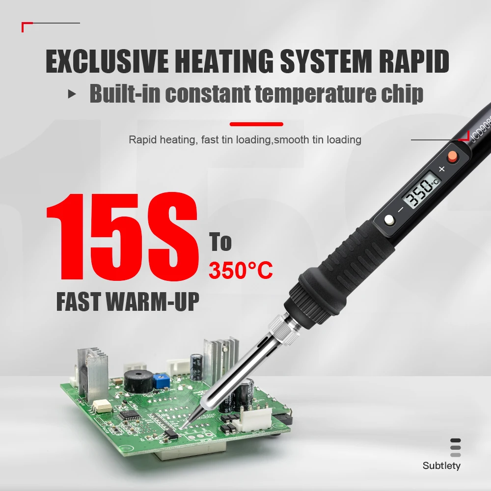 Электрический паяльник жк-цифровой - Фотография_4