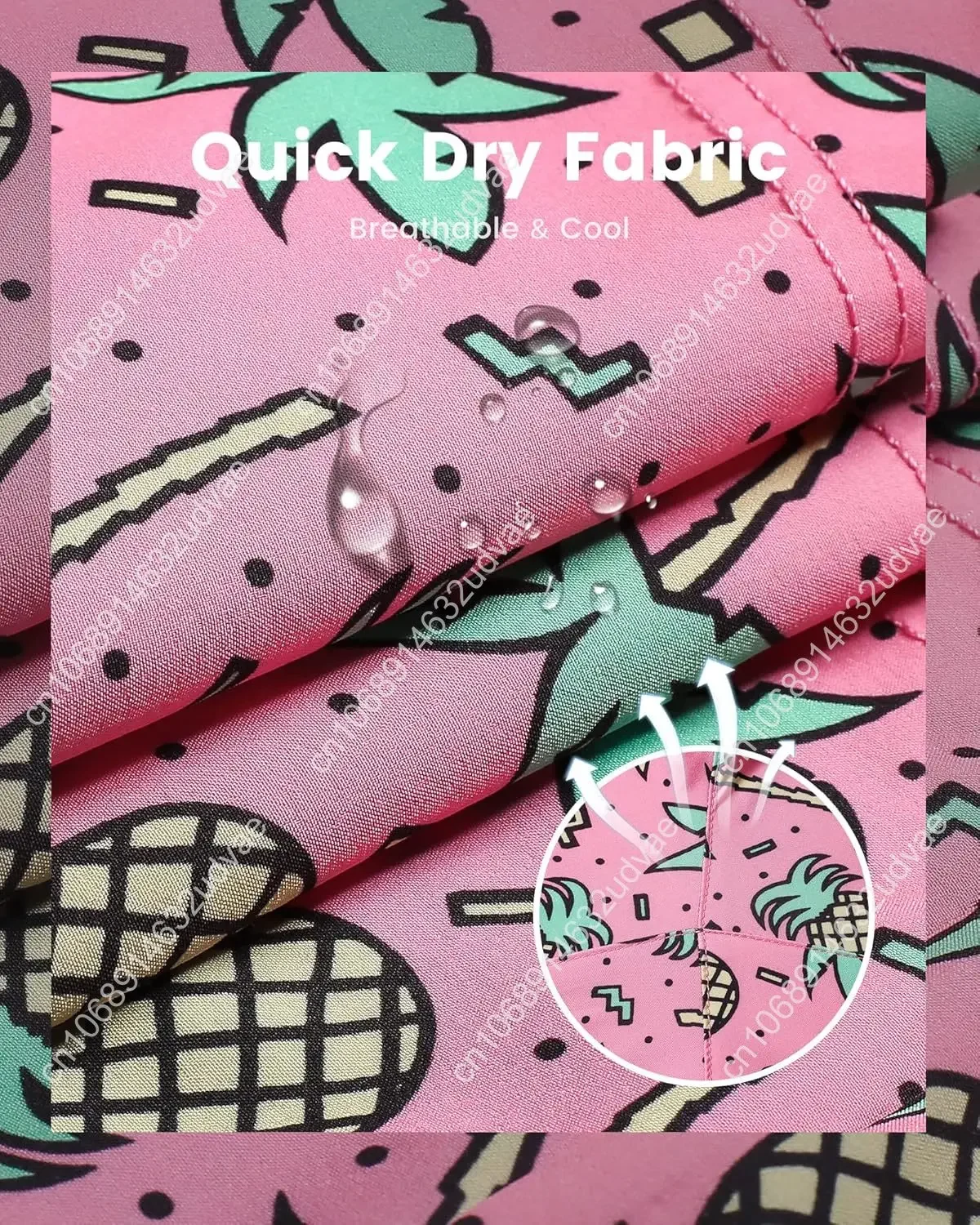 Visurigic мужские плавки 2 в 1 - Фотография_4