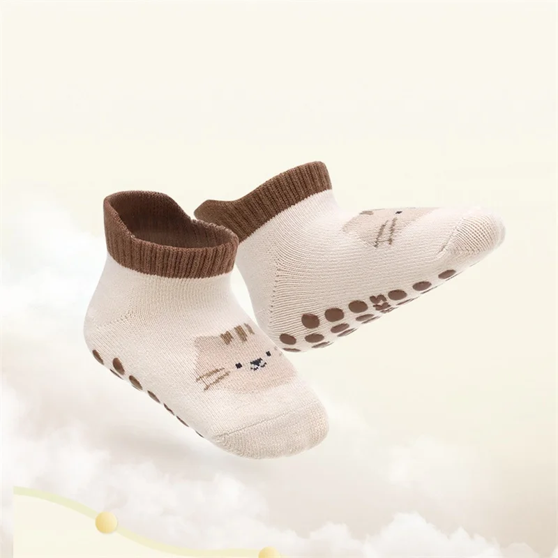 Детские носки-тапочки для девочек и мальчиков - Фотография_5