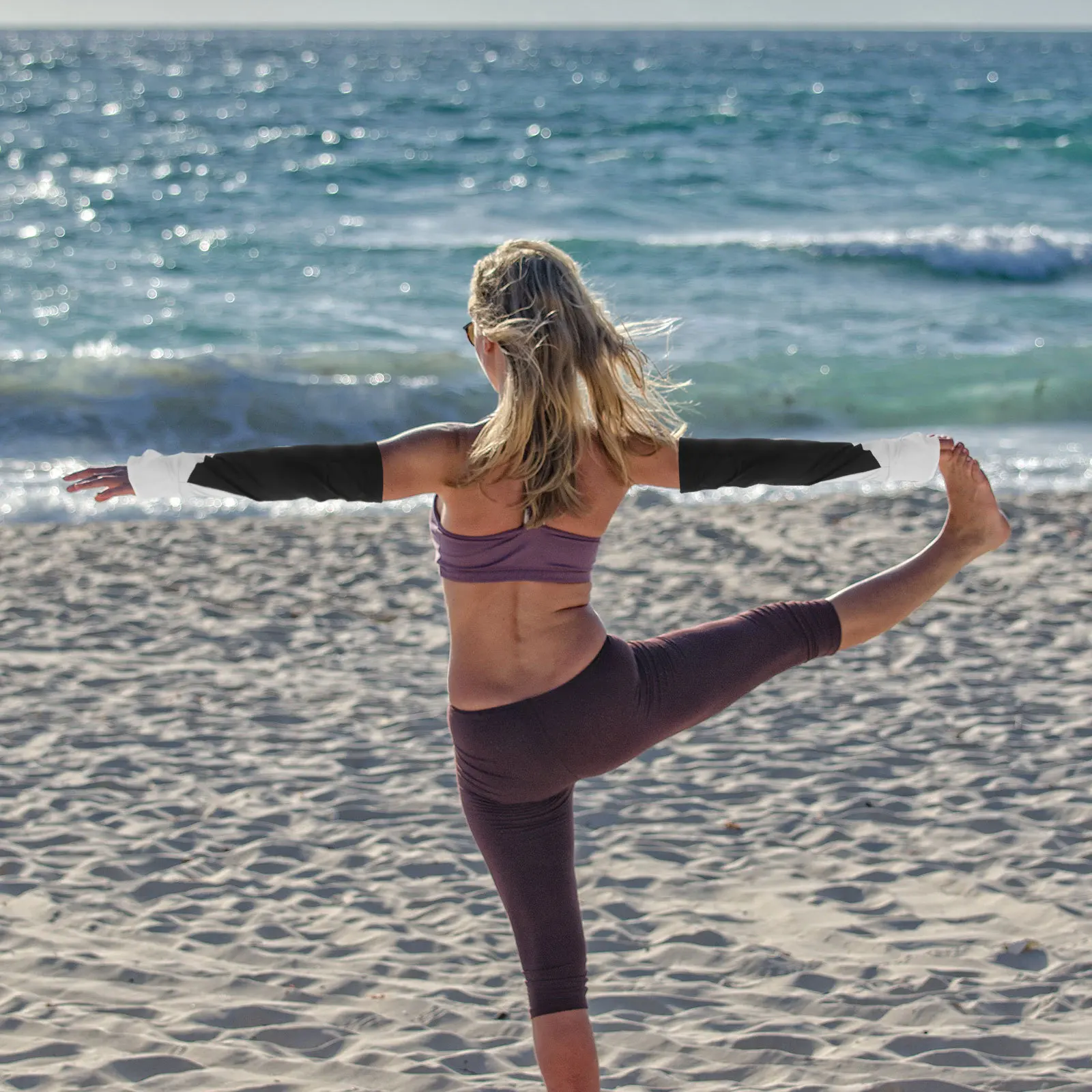 Охлаждающие рукава с защитой от ультрафиолета для летних активного отдыха - Фотография_5